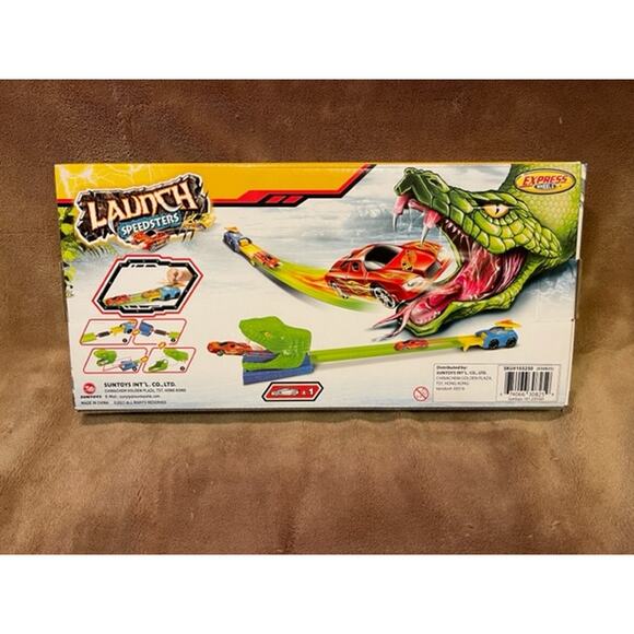 Express Wheels Launch Speedsters Snake/Viper (Red Speedster) Set- NEW, SEALED - Picture 3 of 3